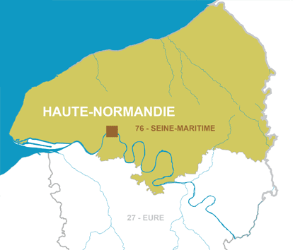 Caudebec-en-Caux en Seine-Maritime