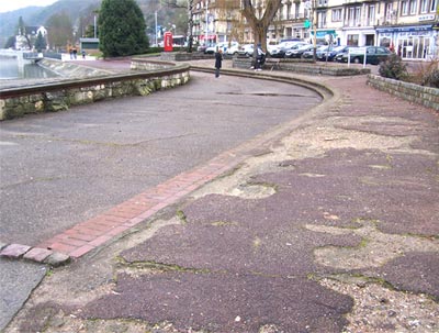 Caudebec-en-Caux, rénovation des quais de Seine