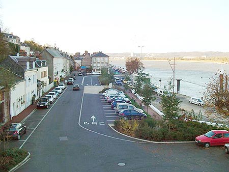 Rorganisation de la place du Bac, Quillebeuf-sur-Seine